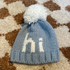 Baby “hi” Beanie